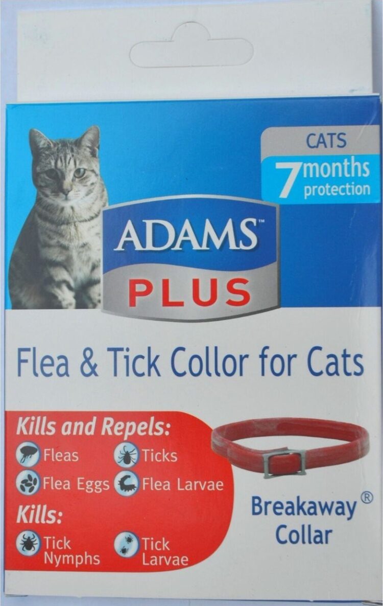 Adams Plus Kediler Için Pire ve Kene Tasması